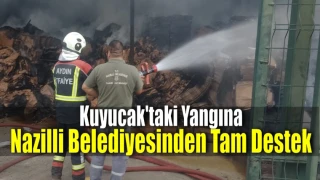 Kuyucak'taki Yangına Nazilli Belediyesinden Tam Destek